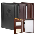 Black Atlantis Tuscan Leather Junior Padfolio